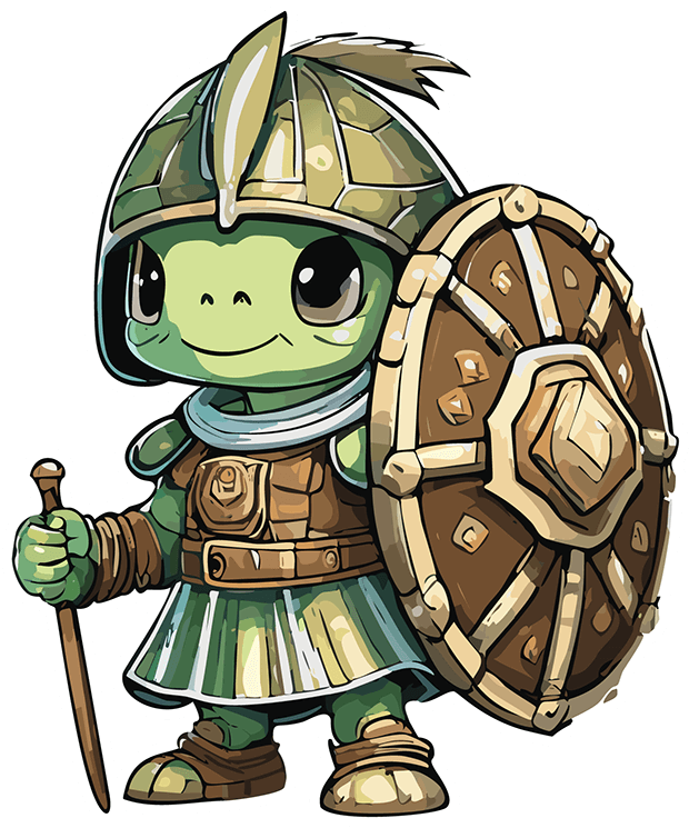 Roman Soldier Turtle Battlepet